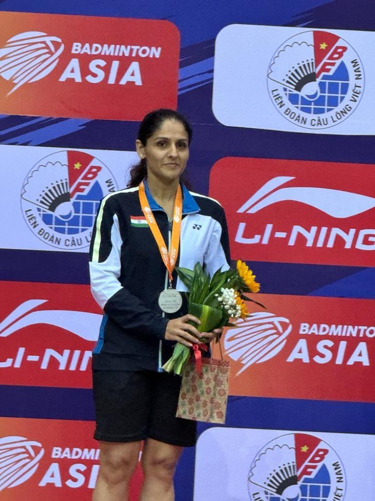 JAIPUR'S HIMANI PUNIA WINS TWO SILVER MEDALS FOR THE COUNTRY