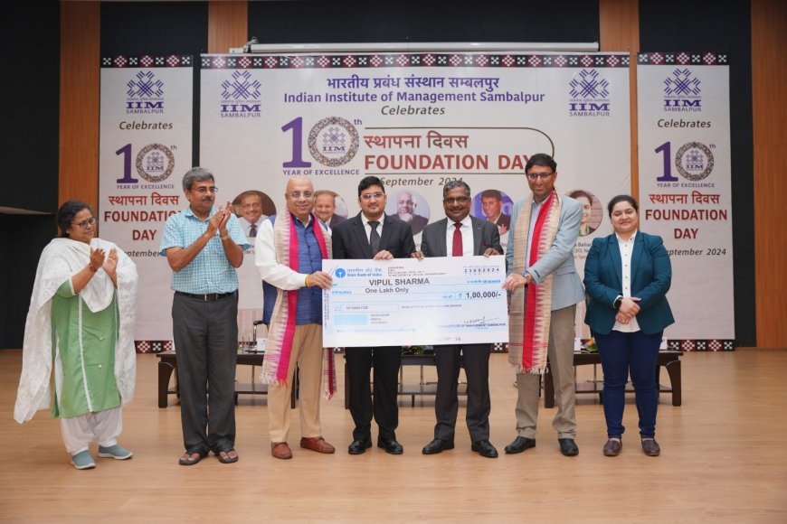 'AI to Change the Way the Students Learn at IIM Sambalpur' – Prof. Mahadeo Jaiswal On 10th Foundation Day 